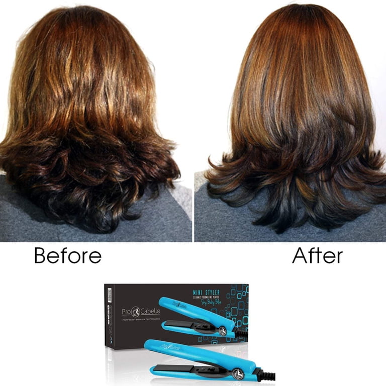 Pro Cabello Mini Styler Sky Blue NIB Pro Cabello Mini Styler Sky Baby Blue, Ceramic Tourmaline  main image 2