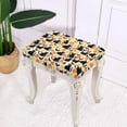 thumbnail image 4 of ZUXONGSY Halloween Black Cat Stool Covers Rectangle 2 PCS Counter Height Bar Stool Chair Covers with Elastic Bands Counter Stool Bar Chair Covers for Cafe Furniture Halloween Party Decor, 4 of 7