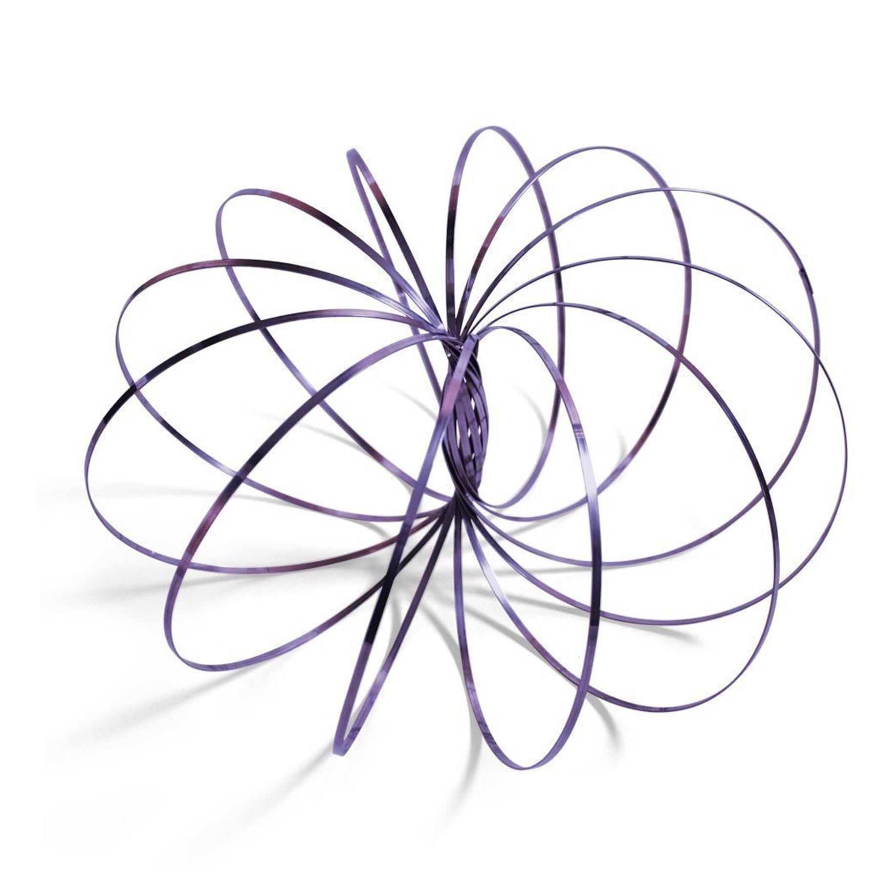 Flow Ring w/ Velvet Bag Official Toroidz® 3D Slinky Toroflux Science Toy 