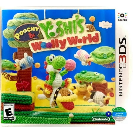 Brand New Game (2017 Side-Scrolling Platform) Poochy & Yoshi's Woolly World 3DS