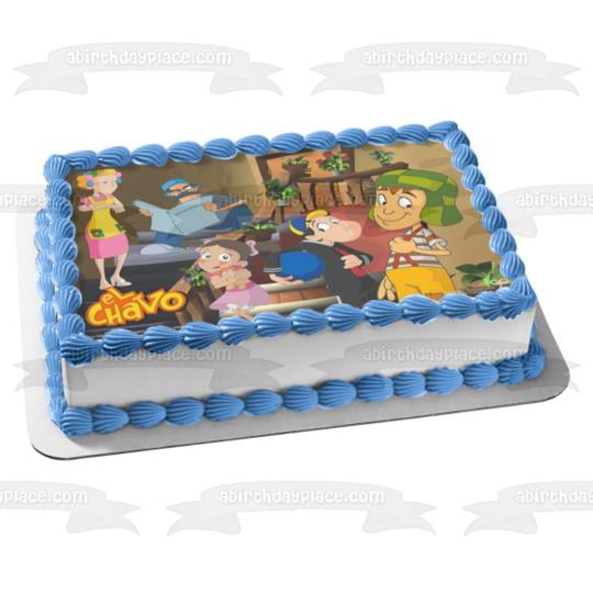 El Chavo del Ocho Mexican Television Sitcom Edible Cake Topper Image ABPID09042