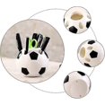thumbnail image 4 of Creative Pen Holder, Football Multifunction Football Pen Box Desk DIY Plastic Round Pen Holder Porous Design, Pen Container for Home, Office and Desk, 4 of 5