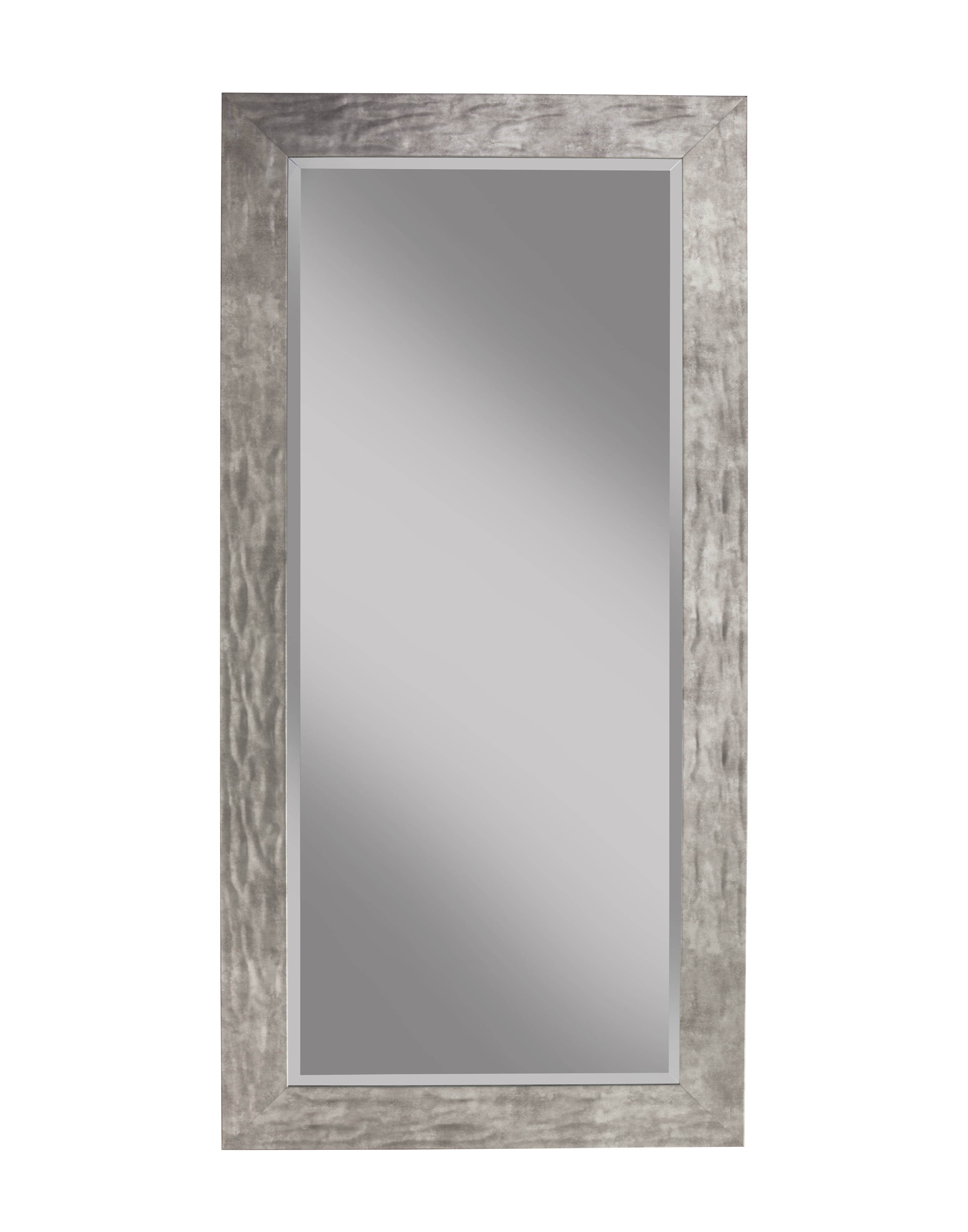 Martin Svensson Home Glam 63.5 x 29.5 Metallic Silver Full Length Leaner Mirror