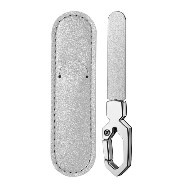 Hioecau Nail File Double-Sided Lightweight Metal Nail File Anti-Rust Toenail Fingernail File Nail Care Tool