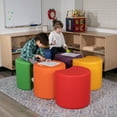 thumbnail image 5 of Flash Furniture Nicholas Soft Seating Flexible Moon for Classrooms and Common Spaces - 18" Seat Height (Blue), 5 of 12