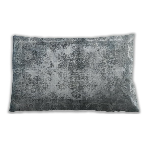 Ahgly Company Outdoor Rectangular Contemporary Lumbar Throw Pillow, 13 inch by 19 inch