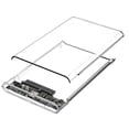 thumbnail image 1 of Caso de Disco Duro Duro de 2.5 Pulgadas Tipo-C Transparente HDD HDD Transmisión de Alta Velocidad Instalación Fácil para 2,5 Pulgadas HDD/SSD No Inclubte, 1 of 6