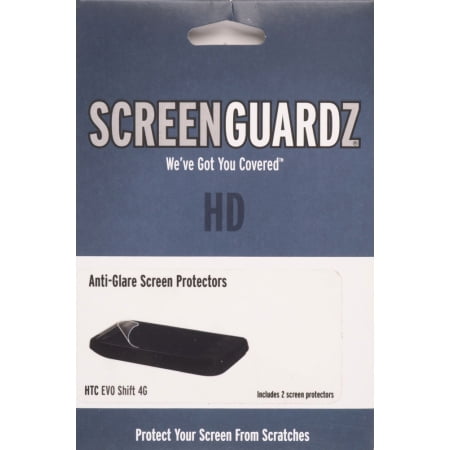 BodyGuardz Protecteur d'Écran Anti-Éblouissement pour HTC EVO Shift 4G (2 pack)
