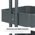 thumbnail image 2 of Carrito Organizador Onof  CARR Auxiliar de Almacenamiento 3 Niveles Negro, 2 of 7