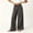 Army Green, variant on ZZwxWA Wide Leg Pants for Womens Bow Tie Waist Pleated Front Loose Fit Soft Vintage Dressy Casual Trousers with Pockets