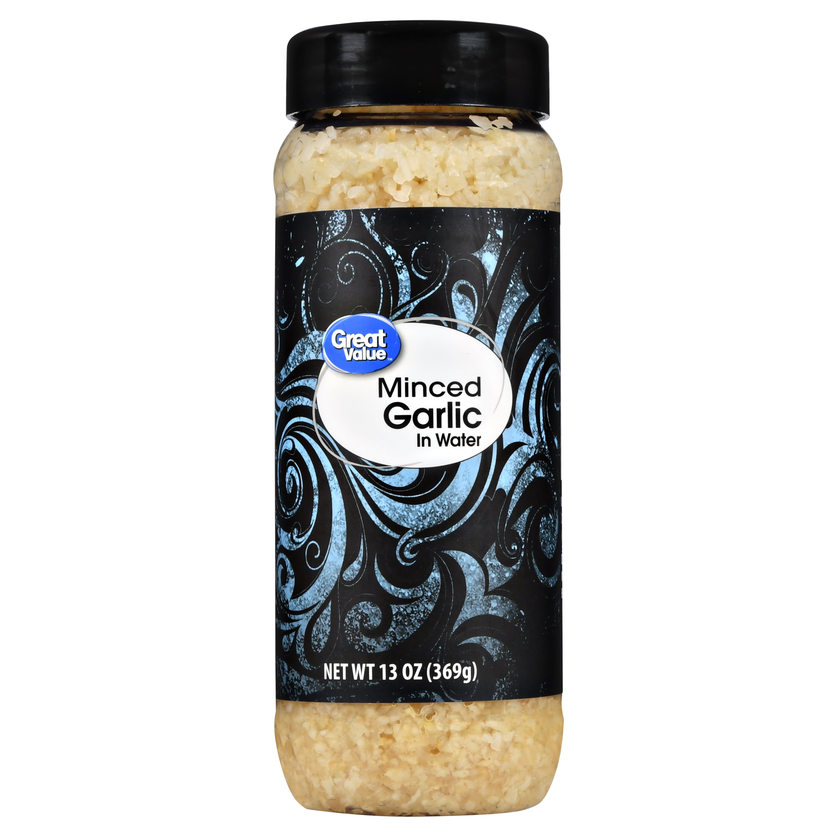 Great Value Minced Garlic in Water, 13 oz