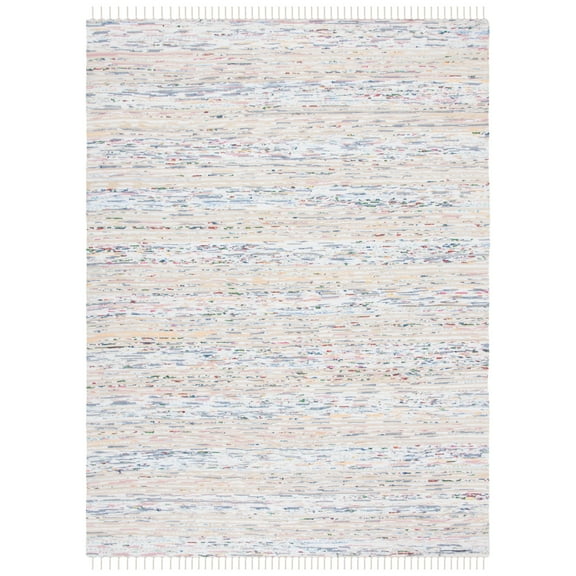 SAFAVIEH Montauk Randa Distressed Area Rug, Beige/Ivory, 8' x 10'