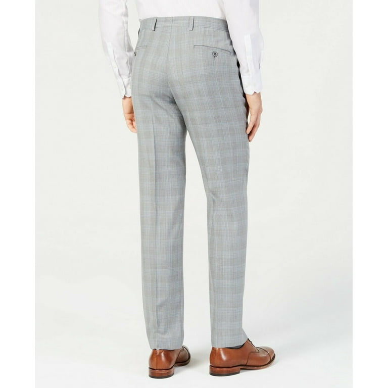 Michael Kors Mens Wool Blend Plaid Suit Pants Walmart