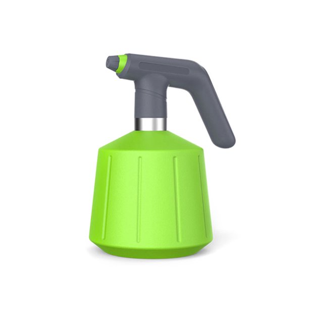 Botella de planta eléctrica Botella rociadora LED de jardín con indicador de 360 grados Boquilla rotativa Herramienta de plantación multifuncional Verde 2L Inevent HA028351-04B