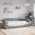 thumbnail image 1 of vidaXL Day Bed Light Grey 100x190 cm Fabric, 1 of 5