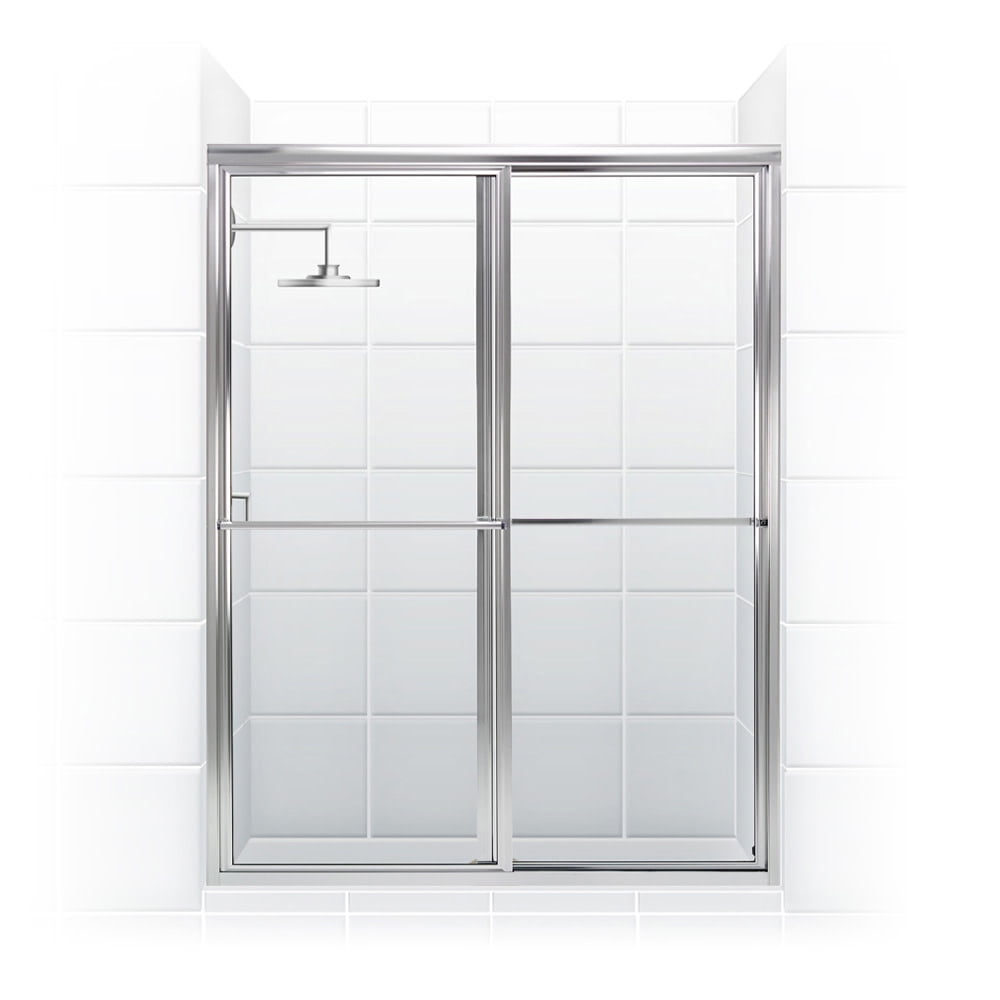 Coastal Shower Doors 1648.70C Newport Series 48" X 70" Framed Sliding