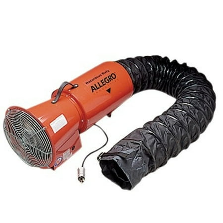 Allegro 9514€06 AC Axial Explosion Proof Blower 8" with 25' Canister