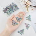 1 Box 20Pcs Butterfly Charms Gothic Style Moth Charms Large Butterflies