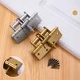 thumbnail image 6 of 4 Inch Invisible Door Spring Hinge Automatic Door Closing Hinge Wooden Door Hinge Multifunctional Door Closer with Positioning 90 Degrees Invisible Door Spring Hinge Automatic Door, 6 of 6