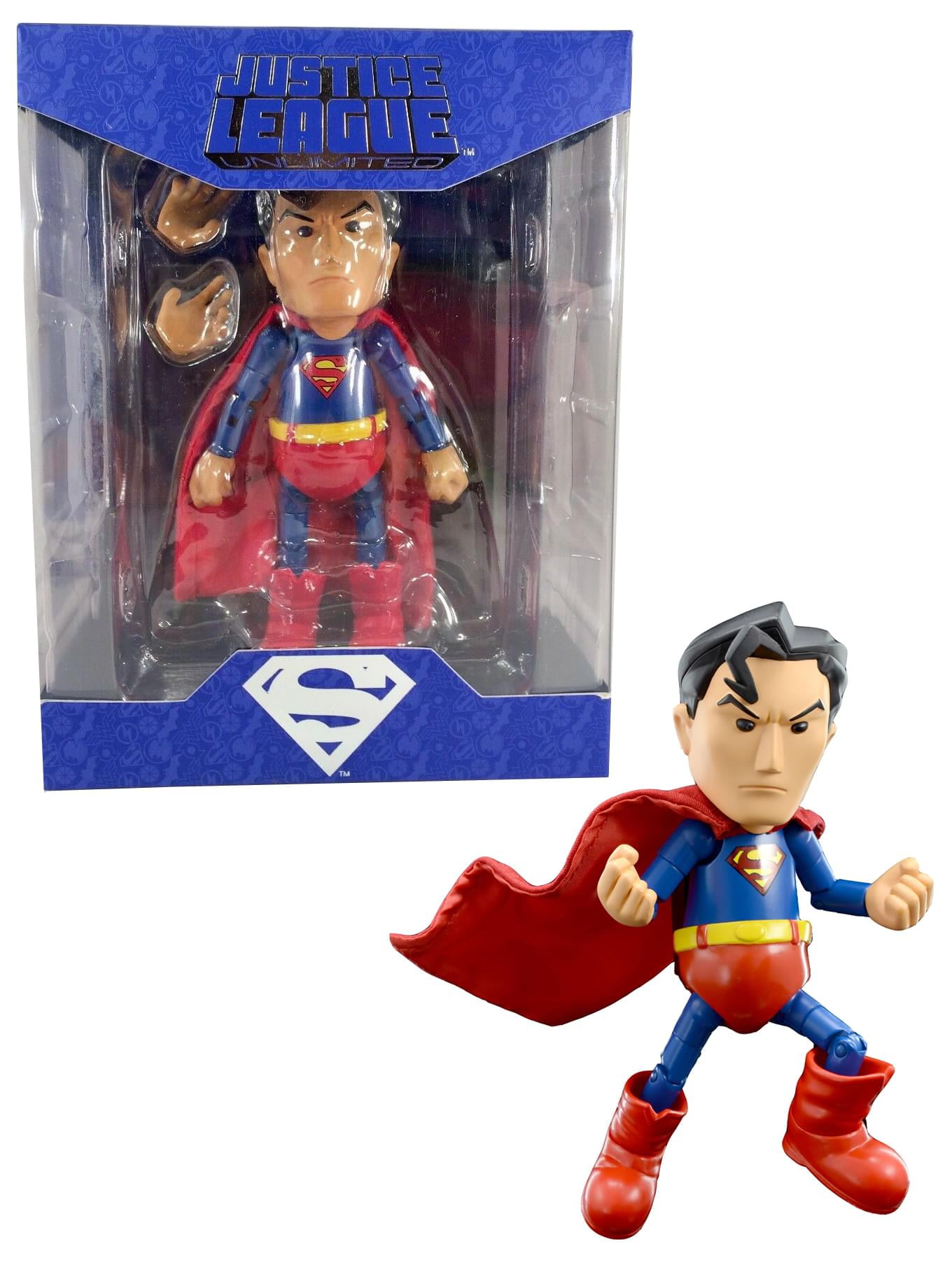 HEROCROSS Justice League Unlimited Hybrid Metal Figuration 007 Superman for sale online 