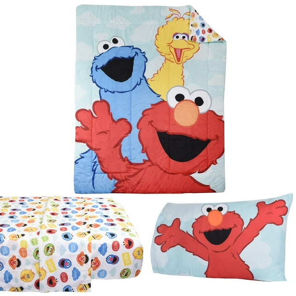 NoJo Sesame Street 4-Piece Toddler Bedding Set - Macy's