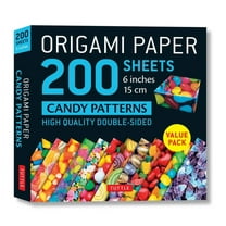 Origami Paper 200 Sheets Candy Patterns 6 (15 CM): Tuttle Origami Paper: Double Sided Origami Sheets Printed with 12 Different Designs (Instructions for 6 Projects Included) (Other)