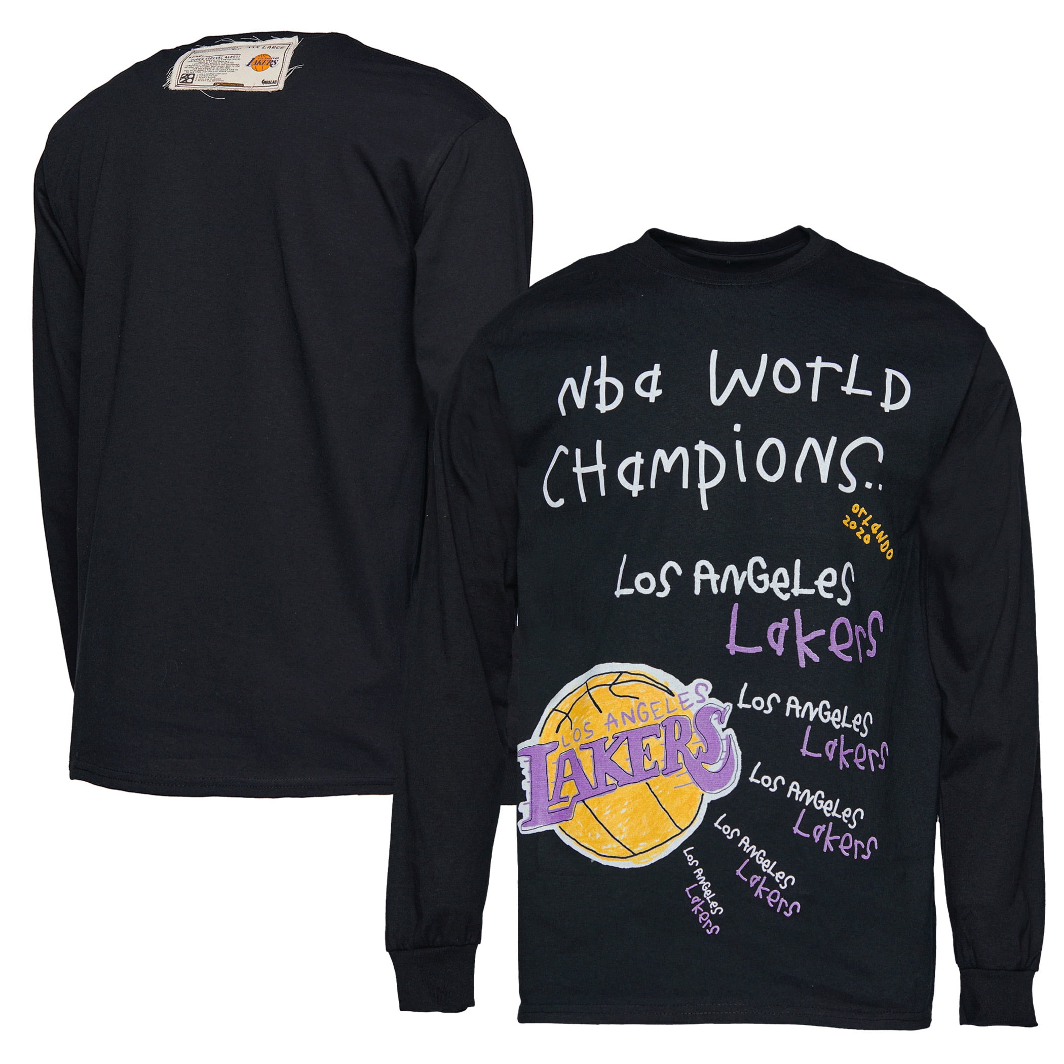 Lakers long sleeve champion shirt Outlet