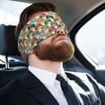 thumbnail image 5 of Yiaed Retro With Joysticks Print Sleep Mask Blackout - Soft Eye Cover for Sleeping with Adjustable Veclro Breathable Eye Blindfold for Night Nap Travel, 5 of 7