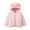 Pink, variant on XBASW Toddler Girls Boys Ears Hooded Jacket Fleece Zipper Coat for Kids Warm Winter Thick Snowsuit Outerwear Size 1-6Y