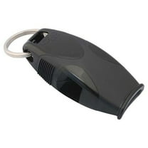 Fox 40 Sharx Pealess Safety Whistle, 120 dB, Black - 8703-2008