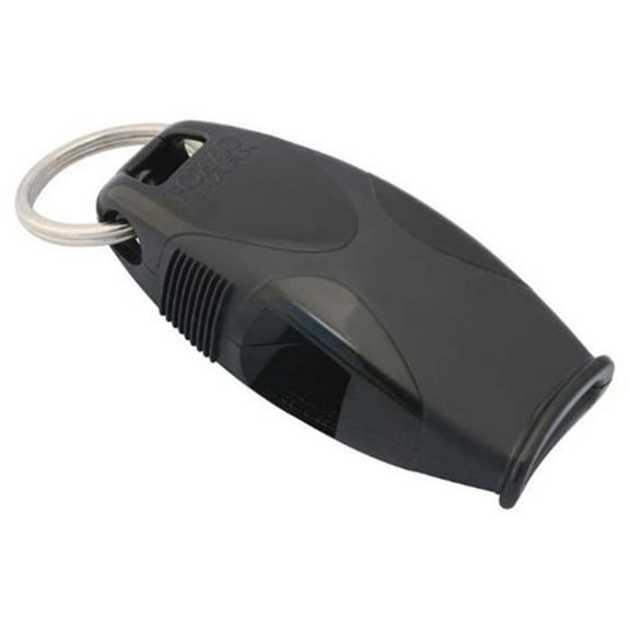 Fox 40 Sharx Pealess Safety Whistle, 120 dB, Black - 8703-2008