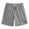 thumbnail image 5 of Gibobby Mens Shorts Men's Linen Shorts Casual Elastic Waist Drawstring Summer Beach Vacation Yoga Golf Shorts with Pockets(XXXL,Grey), 5 of 7