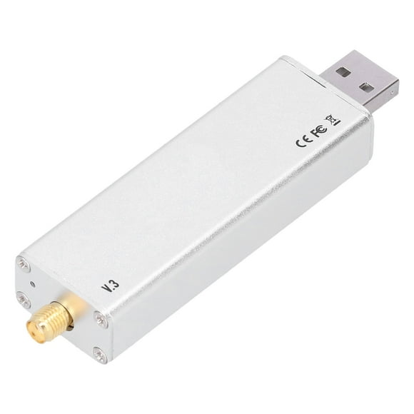 Sintonizador De Banda Completa, Sintonizador De Banda Completa RTL-SDR De aleación De Aluminio De 0,1 MHz A 1,9 GHz Para Recepción De Señal AIS Para Conversación Por