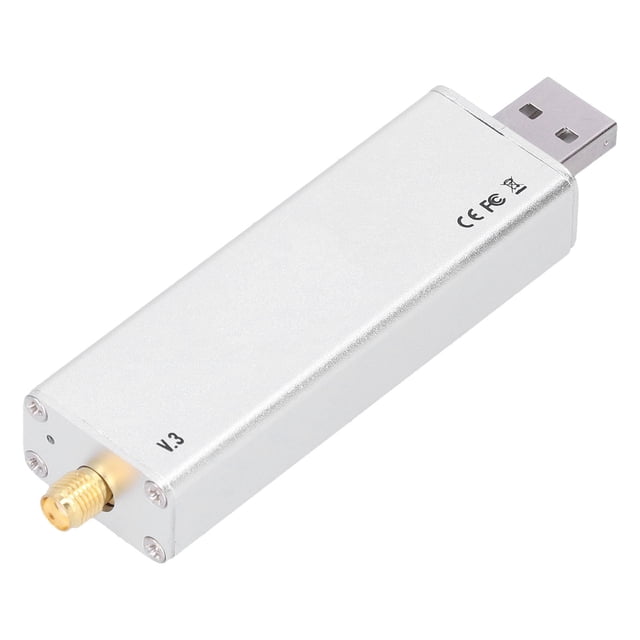 Sintonizador De Banda Completa, Sintonizador De Banda Completa RTL-SDR De aleación De Aluminio De 0,1 MHz A 1,9 GHz Para Recepción De Señal AIS Para Conversación Por