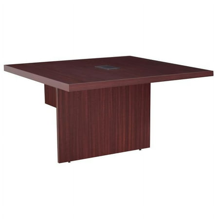UPC: 0843532002056 | Legacy 48 Modular Conference Table Extension with Power Grommet- Mahogany