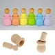 thumbnail image 5 of Juegos de Montessori perfecl Personas Clavija Muñecos Topper de la Torta 10pcs + 20pcs Novio Claro, 5 of 8