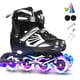thumbnail image 1 of Patines en línea iluminados ajustables con ruedas iluminadas para niños y jóvenes Patines en línea p Abanopi Patines en línea, 1 of 7
