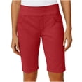 thumbnail image 2 of Admvng Womens Stretch Shorts Plus Size Summer Casual Hiking Shorts, 2 of 9