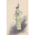 thumbnail image 2 of Will R. Barnes 11x14 Gold Ornate Wood Frame and Double Matted Museum Art Print Titled - Woman's Costume (1914), 2 of 4