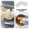 thumbnail image 3 of HLONK 4Pcs Stand Mixer Attachment Hooks Flat Design for Kitchen Storage Organization White ABS, 3 of 8
