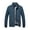 Dark Blue, variant on Mens Ribbed Golf Jacket Windbreaker Classic Full-zip Lightweight Jacket Windproof Casual Outdoor Work Sport Coat (L, Dark Blue)