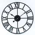 thumbnail image 1 of Nordic Style Simple Personality Creative Fashion Living Room American Style Modern loft Cafe Iron Large Wall Clock Watch, 1 of 6