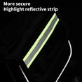 thumbnail image 6 of Large Storage Bags Hard Front Beam Bike Bag 15x11x5cm, Large Capacity Saddle Bag with Reflective Strip for Cycling, Bicycle Storage Accessory, 6 of 9