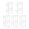 thumbnail image 2 of 25 Pack 17 Oz Small Meal Prep Containers, With 3 Compartments Snack Containers With Lid, Plastic Box Travel Lunch StackableforPicnic, Reusable Black Plastic Food Containers, 2 of 9