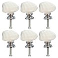 thumbnail image 1 of 6pcs Cartoon Ceramic Cabinet Knobs Shell Shape Dresser Handles Drawer Pulls, 1 of 7