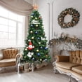 thumbnail image 4 of Gymax 6' Christmas Tree Artificial PVC Metal Stand Holiday Decor, 4 of 10