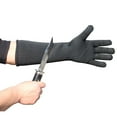 thumbnail image 4 of Amdohai Gants Résistants aux Coupures Haute Performance Niveau 5 Protection avec Long avant-Bras Maille en Acier Inoxydable Gants de Travail Sûrs pour Soudure Jardinage Cuisine, 4 of 5