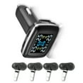thumbnail image 3 of Tire Pressure Monitor System, Auto TPMS 4 Internal Sensors Digital Display Temperature Resistant Real Time Alarm 0-5bar  For Vehicle Driving, 3 of 8