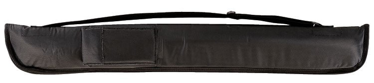 Pro Series Burgundy 1B/1S Pool Cue Stick Case with Carry Strap & Storage Pocket 