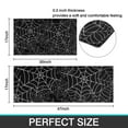 thumbnail image 7 of Halloween Spider Webs Kitchen Rugs Sets Of 2,Anti Fatigue Kitchen Mat Rugs Non Slip Washable,Decorative Kitchen Floor Mats for Kitchen,Sink,Laundry,17"x30"+17"x47", 7 of 7